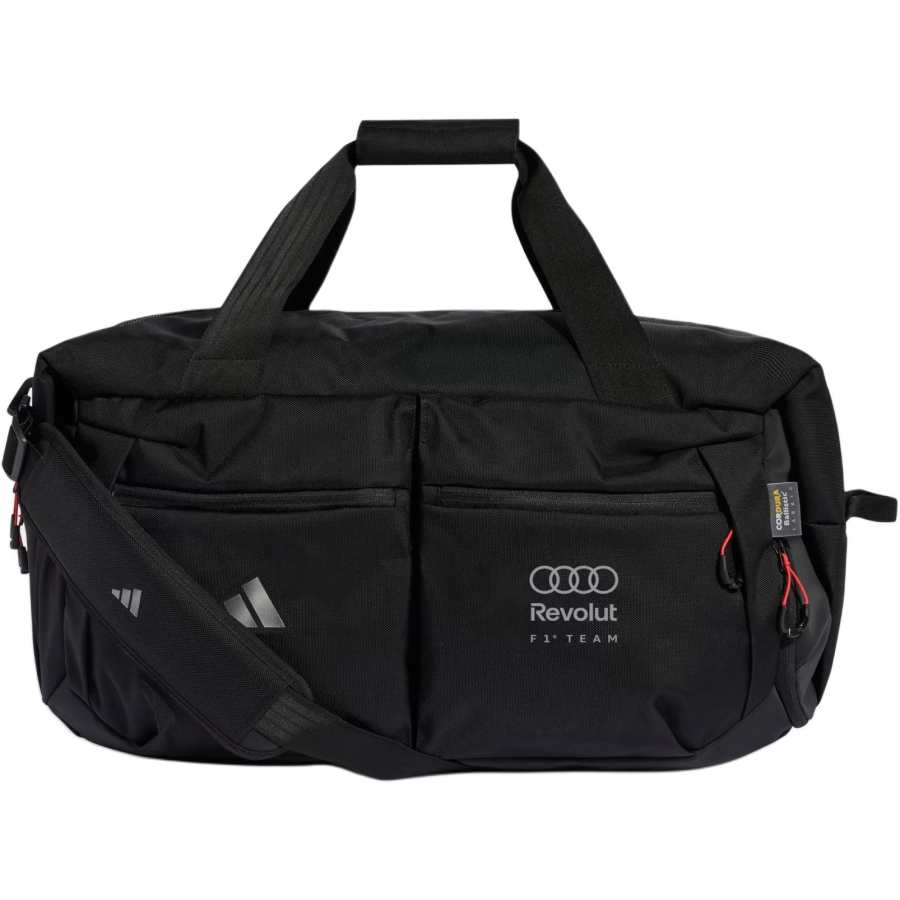 Adidas Adidas X AUDI Collaboration Motorsports 50L Nylon Travel Bag Unisex Black