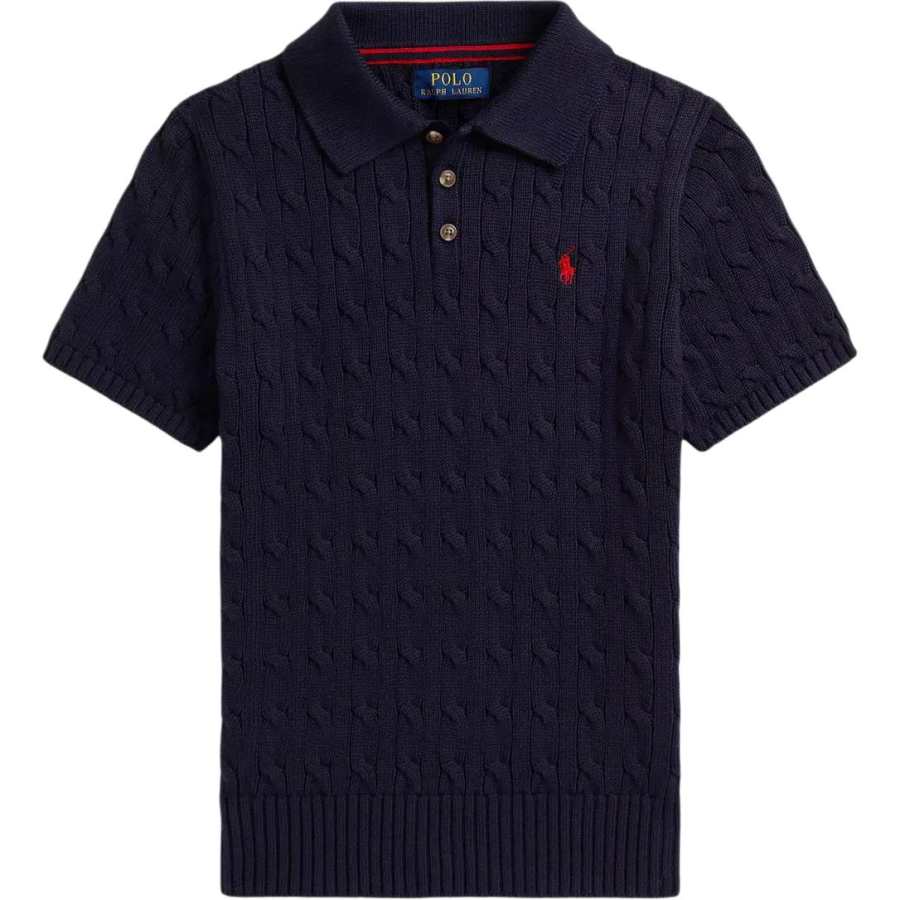 Polo Ralph Lauren Sweater SS26 Classic Version Dark Blue Kids'