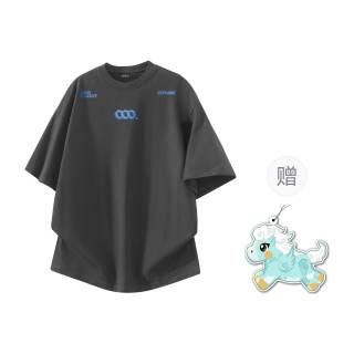 YALU T Shirts Unisex Crew Neck Thin Heavyweight