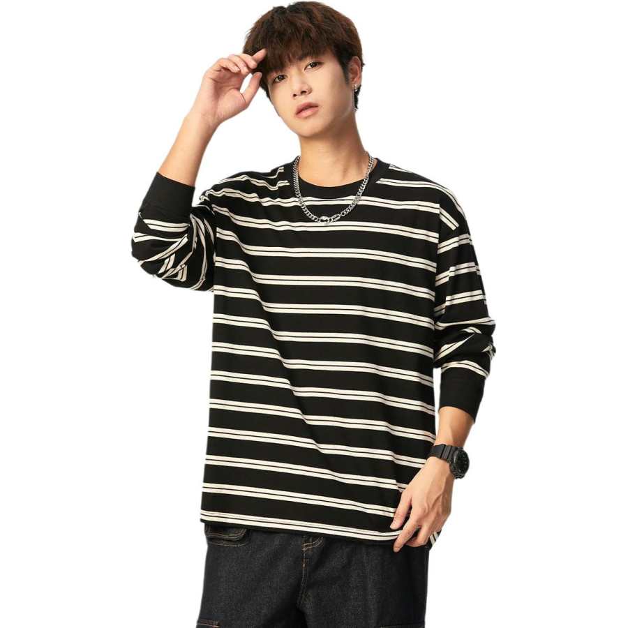 BALENO T Shirts Men's Crew Neck Moderate