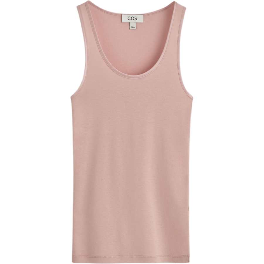 COS Tank Tops Women's Pink U Neck Thin Other