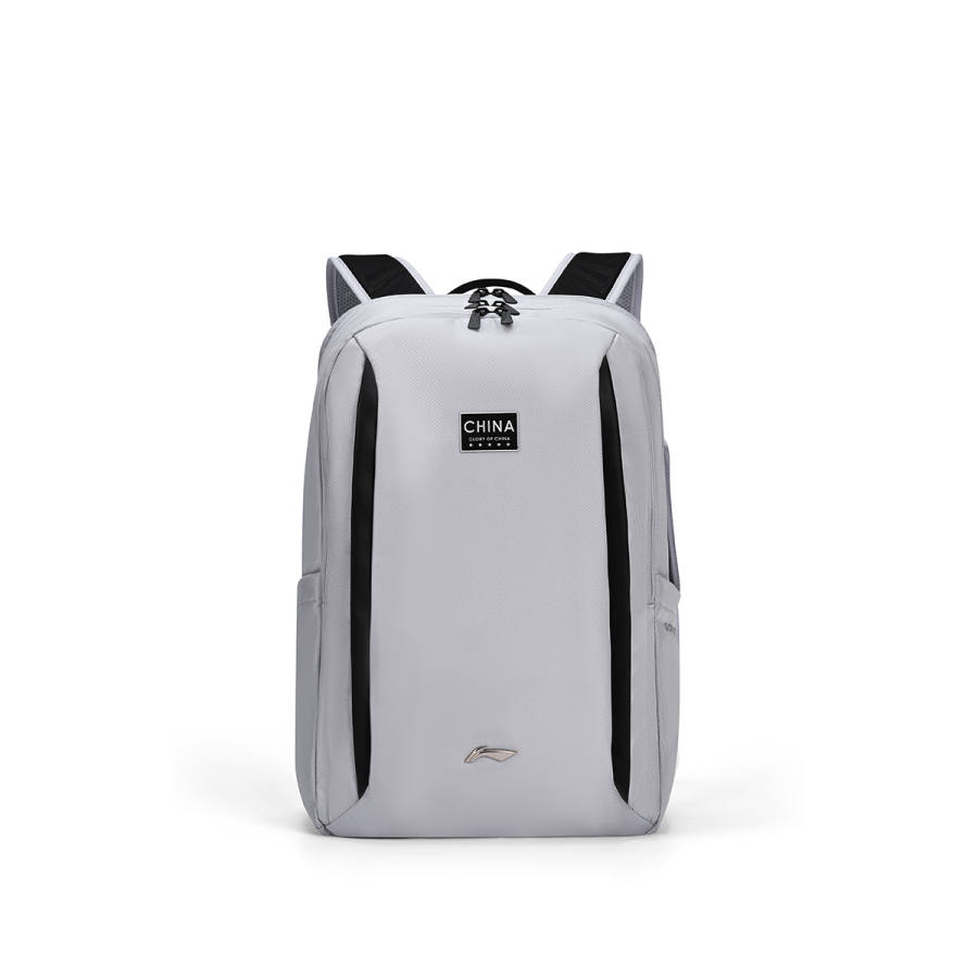 Li-Ning Li Ning 840D, Nylon, PU Backpack Regular Unisex Gray