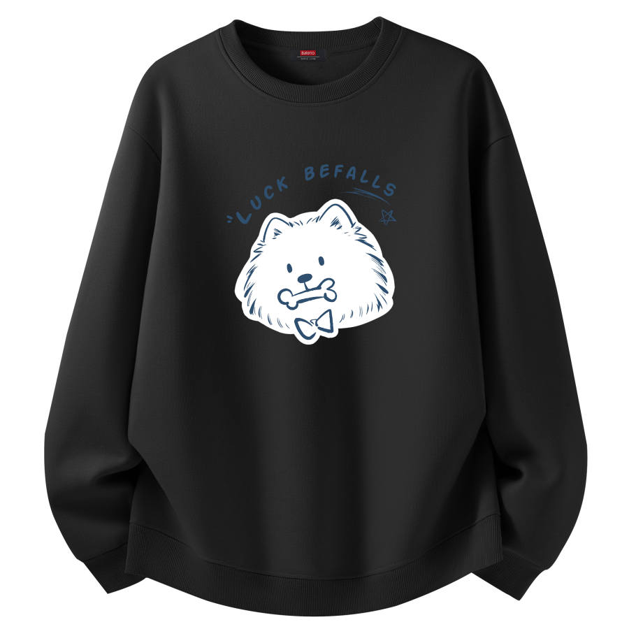BALENO Sweatshirts Women's Crew Neck Moderate Heavyweight