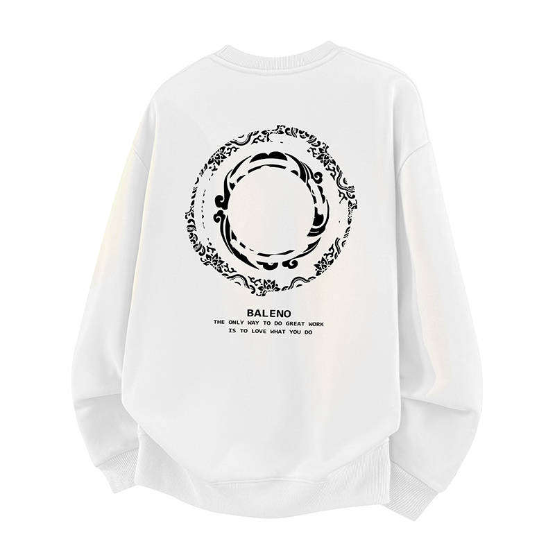 BALENO Sweatshirts Unisex Crew Neck Moderate Heavyweight