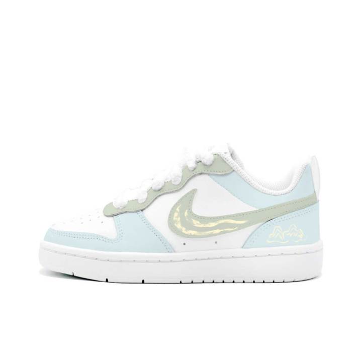 Nike Nike Court Borough 2 Lanying Mountain Adventure, Kung Fu Rabbit Leather Cushioning Abrasion Resistant Slip Resistant