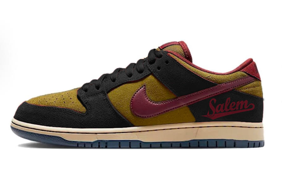 Nike Nike Dunk SB Club Suede Abrasion Resistant Slip Resistant Low top Skateboard Shoes Unisex Black Brown Red