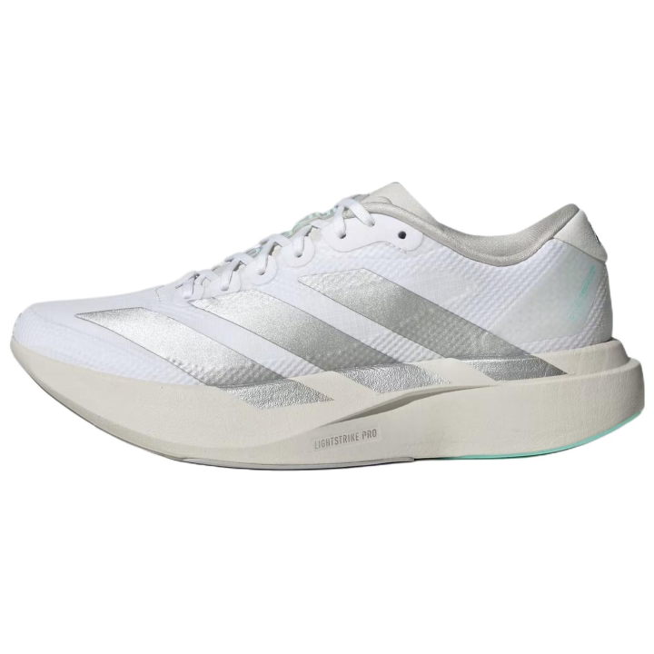 Adidas Adidas Adizero Evo SL Breathable Lightweight Height Increasing Running Shoes Women's Cloud White