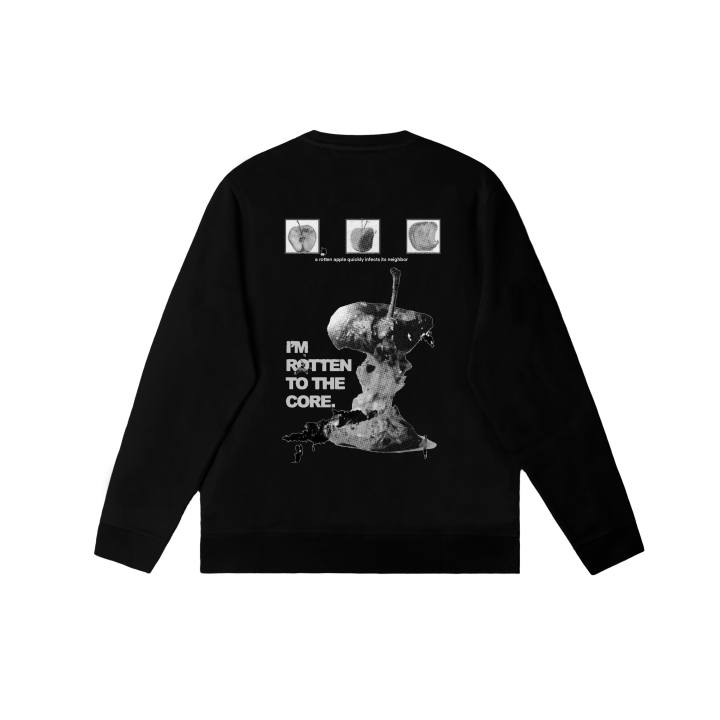 Nike Nike Club Sweatshirts Men's Black Crew Neck Moderate Regular