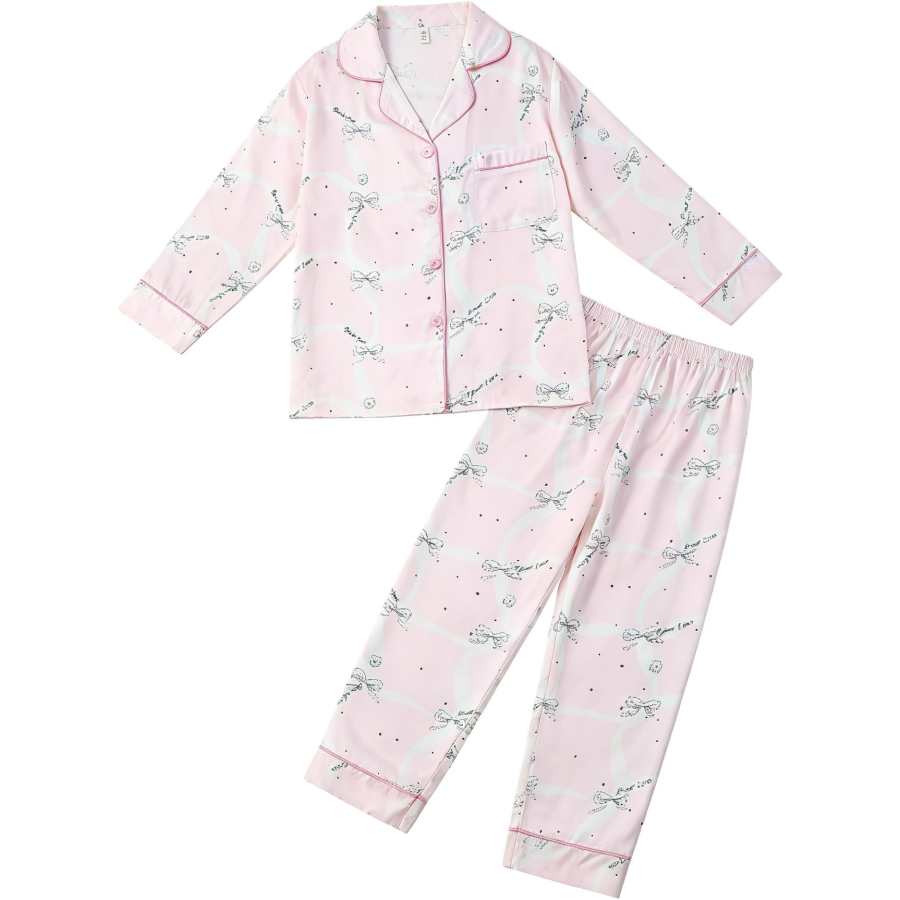 Lanza Lanza Kids Loungewear Sets Lapel Moderate