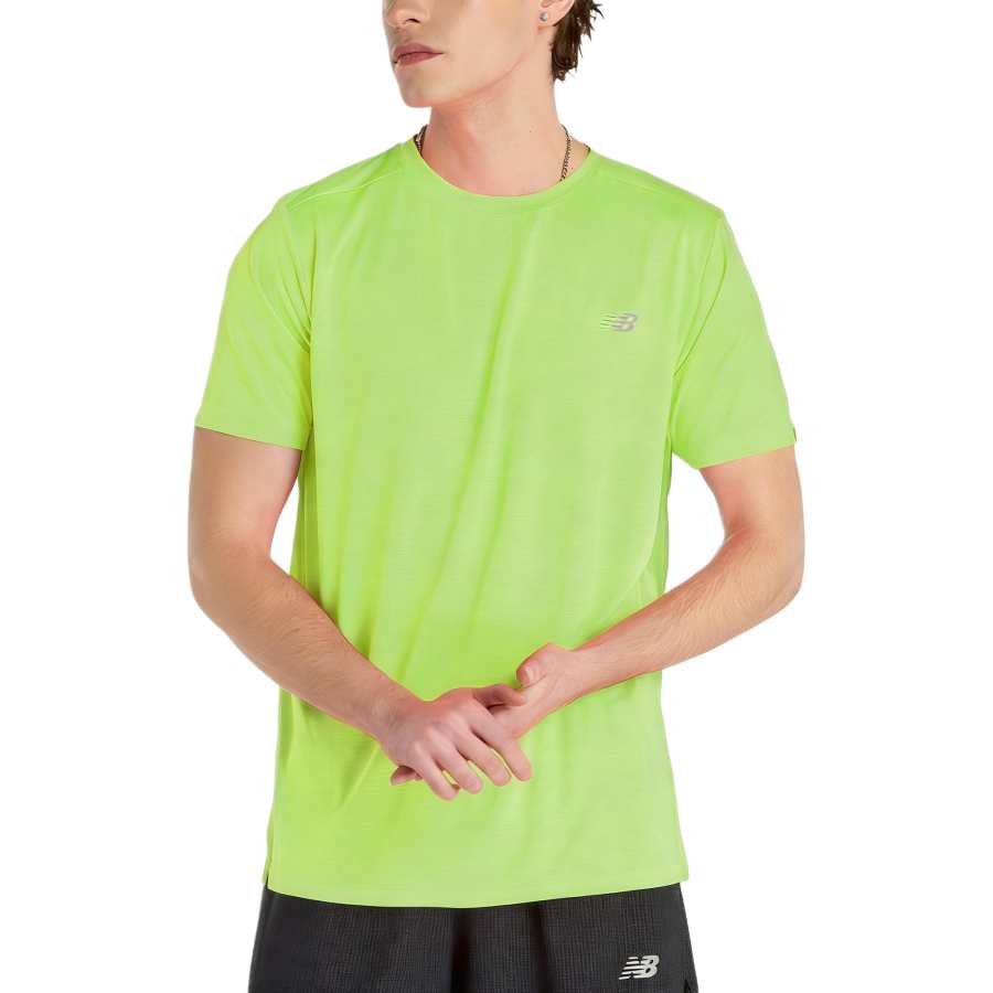 New Balance New Balance T Shirts Men's Green Crew Neck