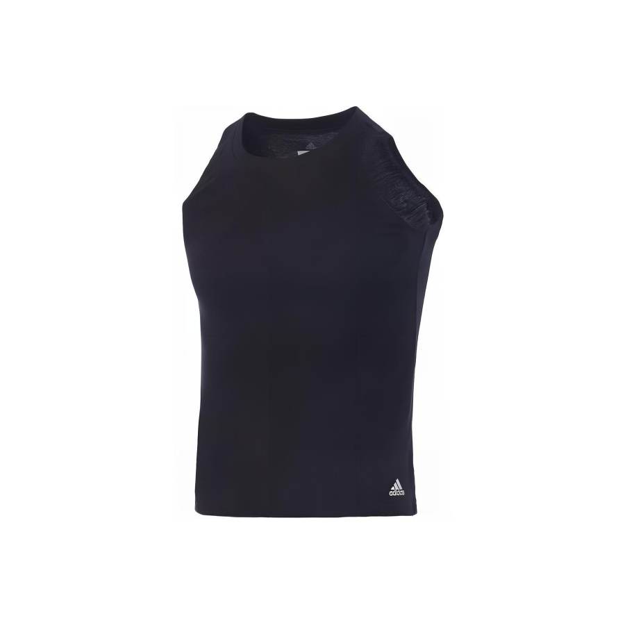 Adidas Adidas Tank Tops Women's Black Crew Neck Moderate Straight Fit