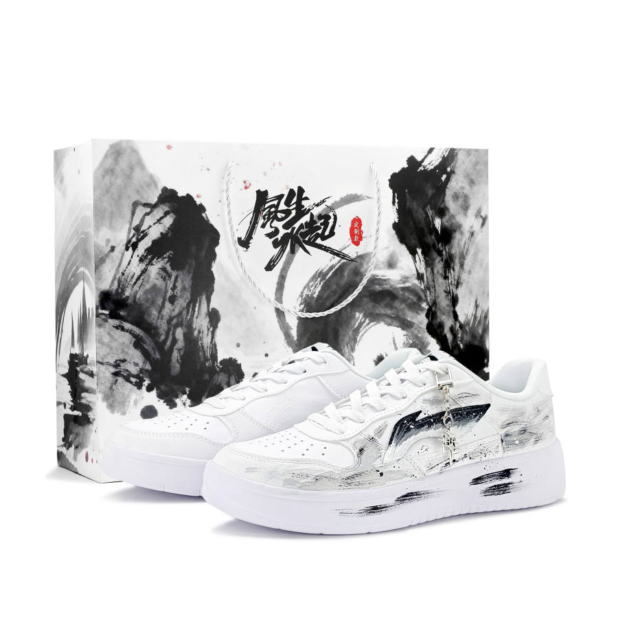 Li-Ning Li Ning Floating Boat Galaxy Dream Quick Dry Low top Skateboard Shoes Unisex