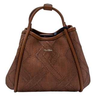 MaxMara Cotton Handbag Women's Brown