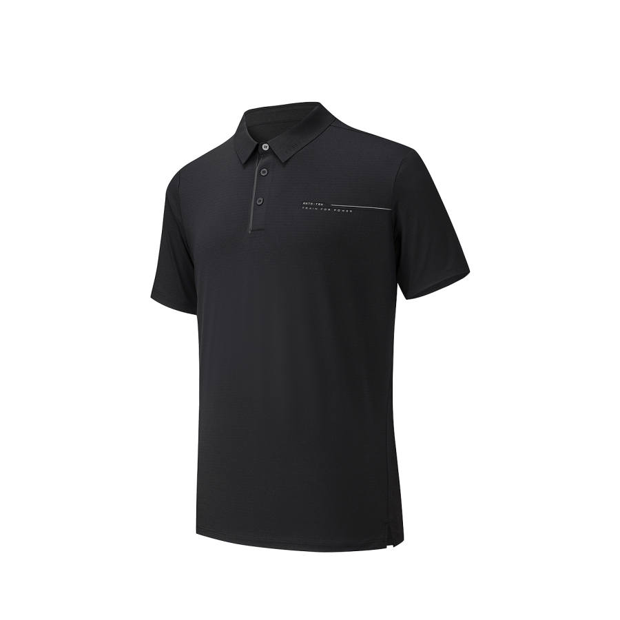 ANTA Anta Polo Shirt Men's Basic Black