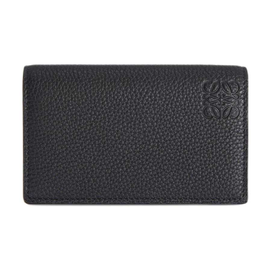 LOEWE Calfskin Card Holder Men's Black