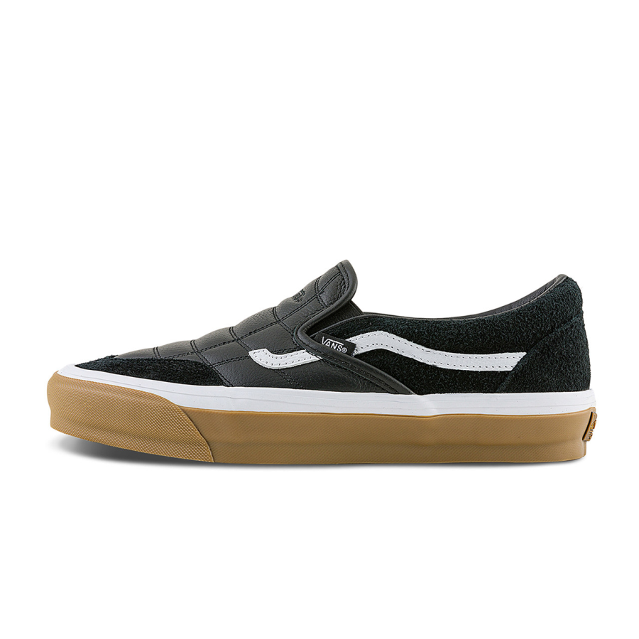 Vans Slip on 98 Low top Skateboard Shoes Unisex Black