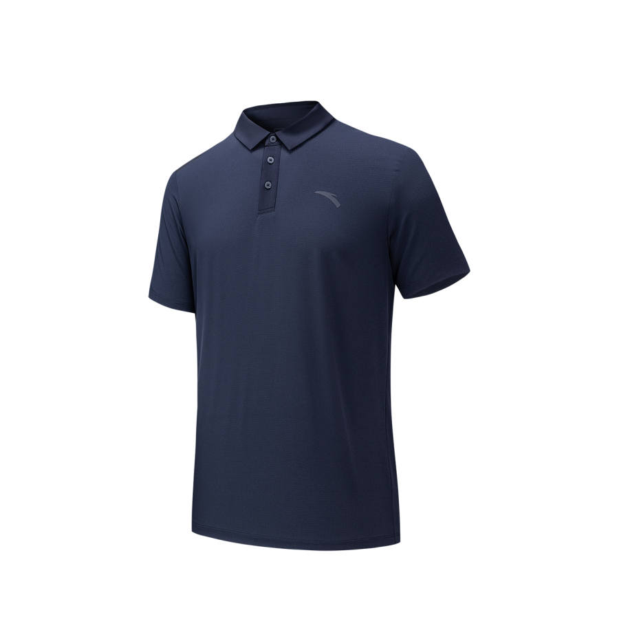 Anta Polo Shirt Men's Midnight Blue
