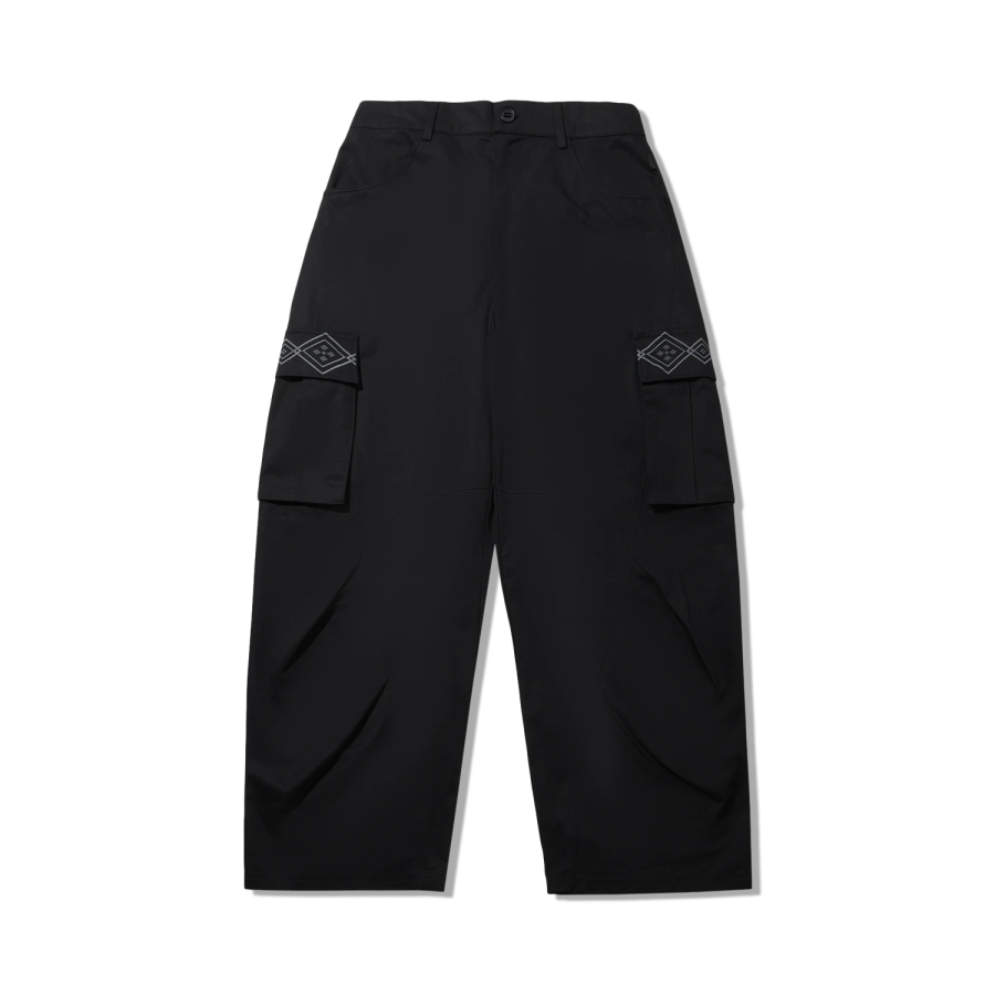 Li-Ning Li Ning Casual Pants Men's Black Moderate Straight Fit Pants