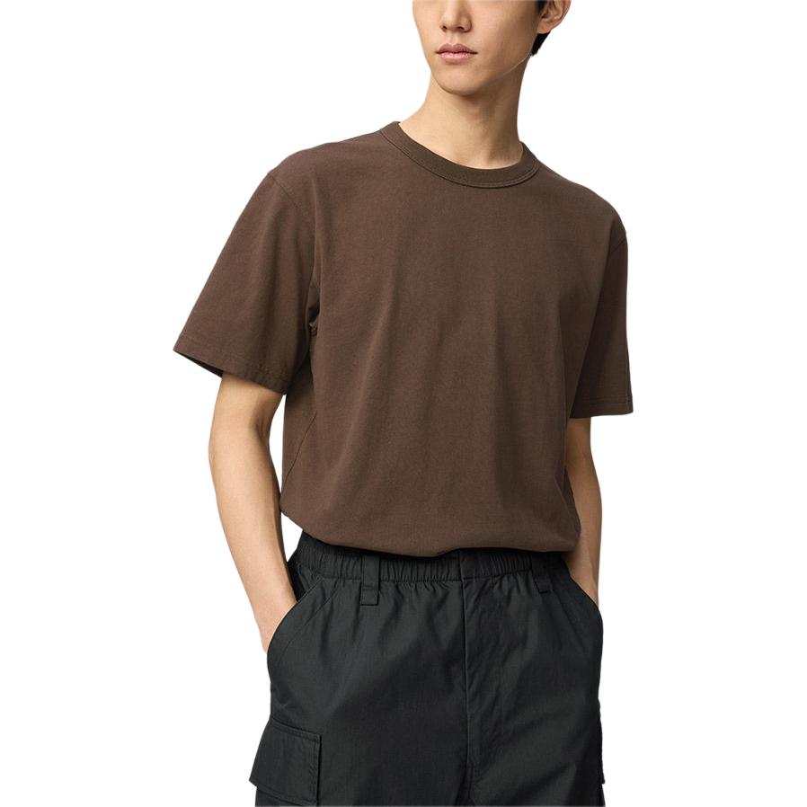 UNIQLO U Collection T Shirts Unisex Dark Umber Crew Neck