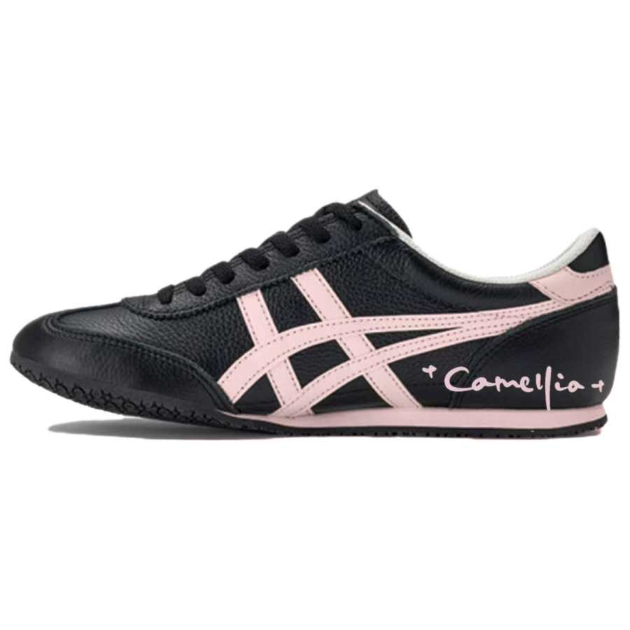 Onitsuka Tiger Machu Racer Pink Love Camellia Low top Casual Shoes Women's