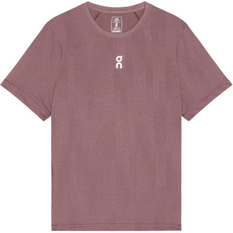 On On T Shirts Men's Gobi Pink Crew Neck