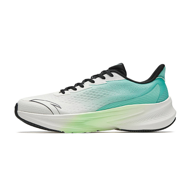 Anta Stinger 7 Low top A SHOCK Technology Running Shoes Men's White Green Black