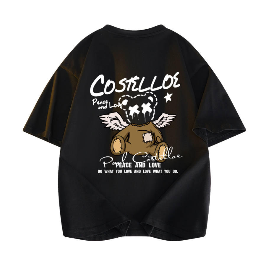 PAUL COSTELLOE Drop Shoulder Sleeve T Shirt Women's