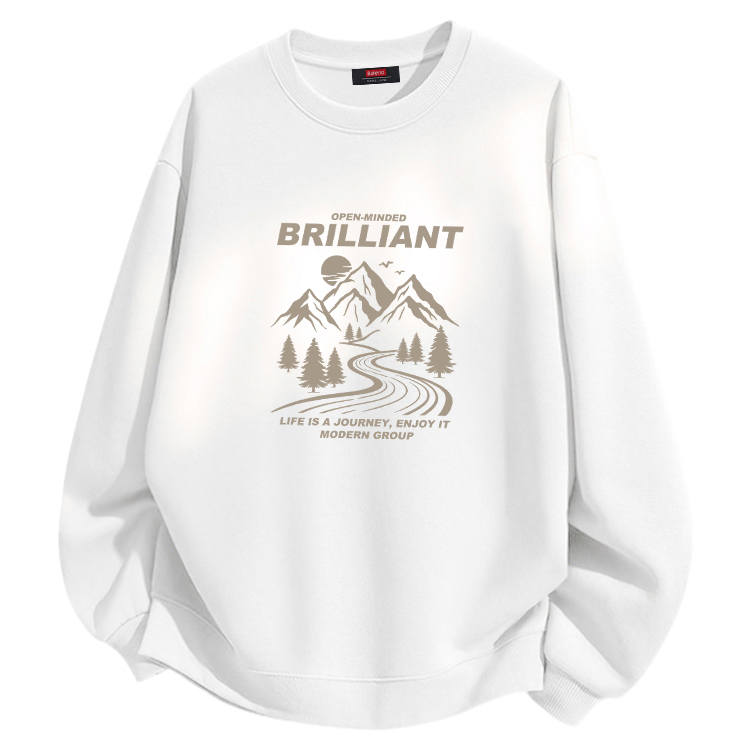 BALENO Sweatshirts Women's Crew Neck Moderate Heavyweight