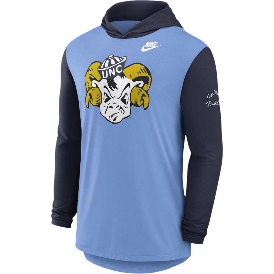 Nike Nike North Carolina Campus Legacy Men's Nike Dri-FIT College Long-Sleeve Hooded T-Shirt