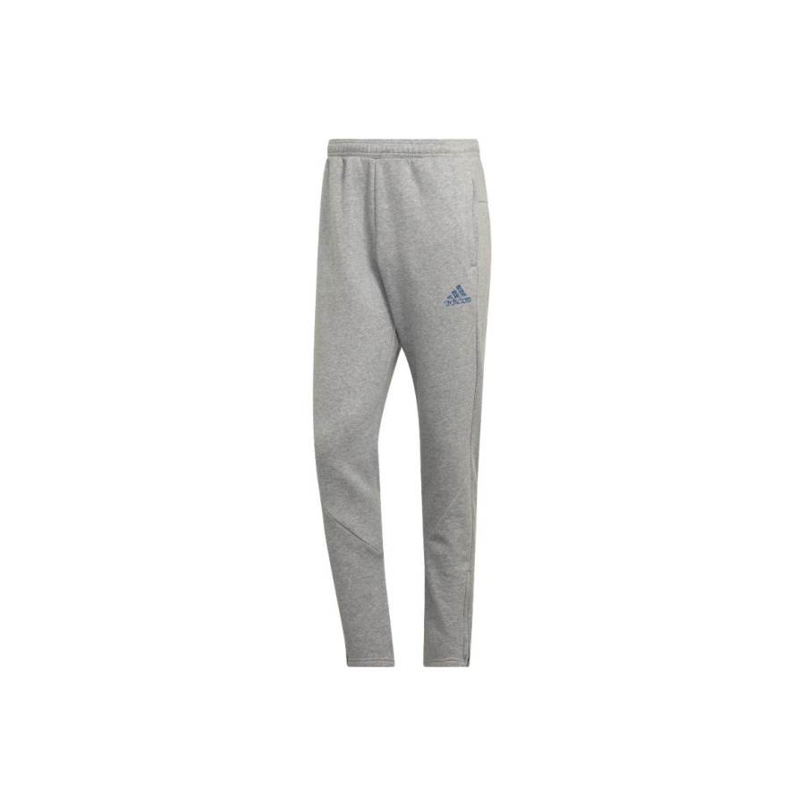 Adidas Adidas Sportwear Knitted Sweatpants Men's Gray Moderate Cuffed Pants