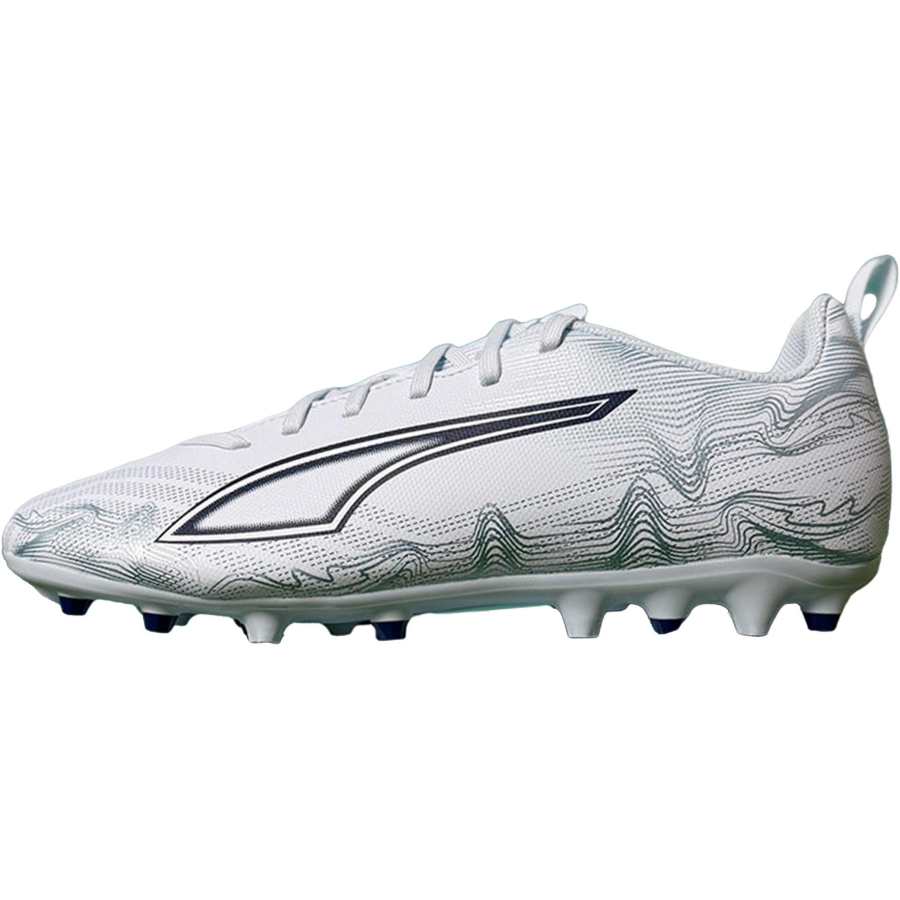 PUMA ULTRA 6 Slip Resistant, Abrasion Resistant, Breathable, Balance Support Soccer Shoes White Black Kids'