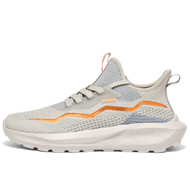 Warrior Low top Casual Shoes Men's Khaki Orange Gray Blue