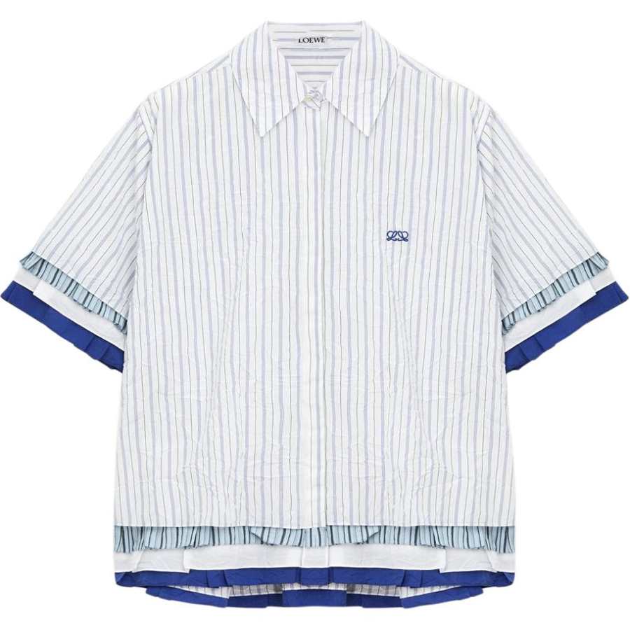 LOEWE Loewe Striped Short-Sleeve Shirt