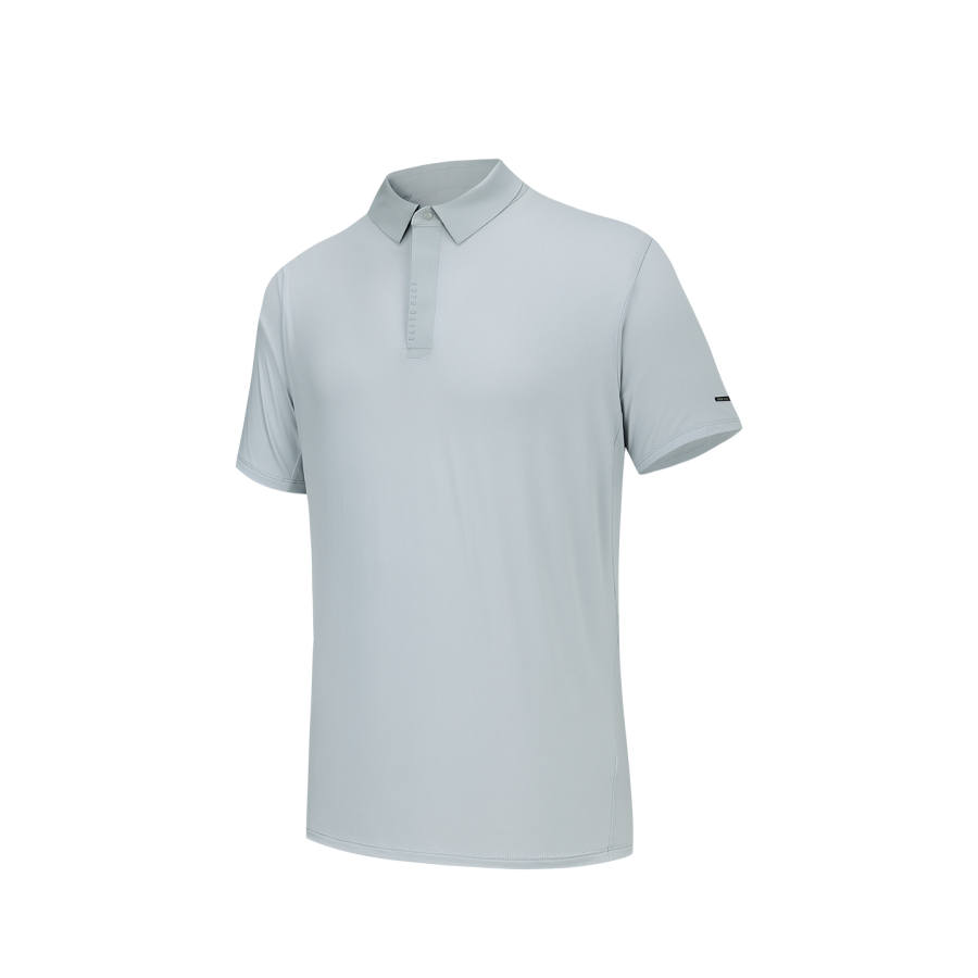 Anta Polo Shirt Men's Cloud Gray
