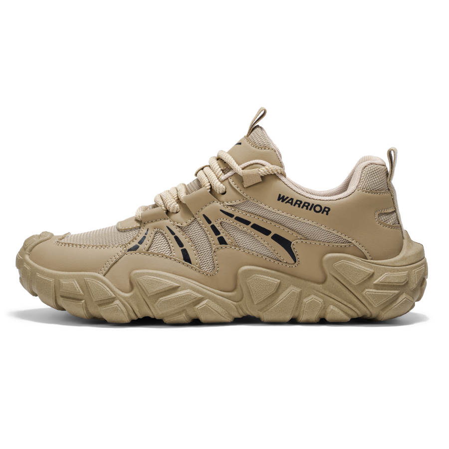 WARRIOR WARRIOR Casual Shoes Men's Low Top Khaki, Sand, Black