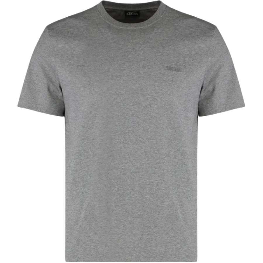 Ermenegildo Zegna Crewneck Short-Sleeved T-Shirt