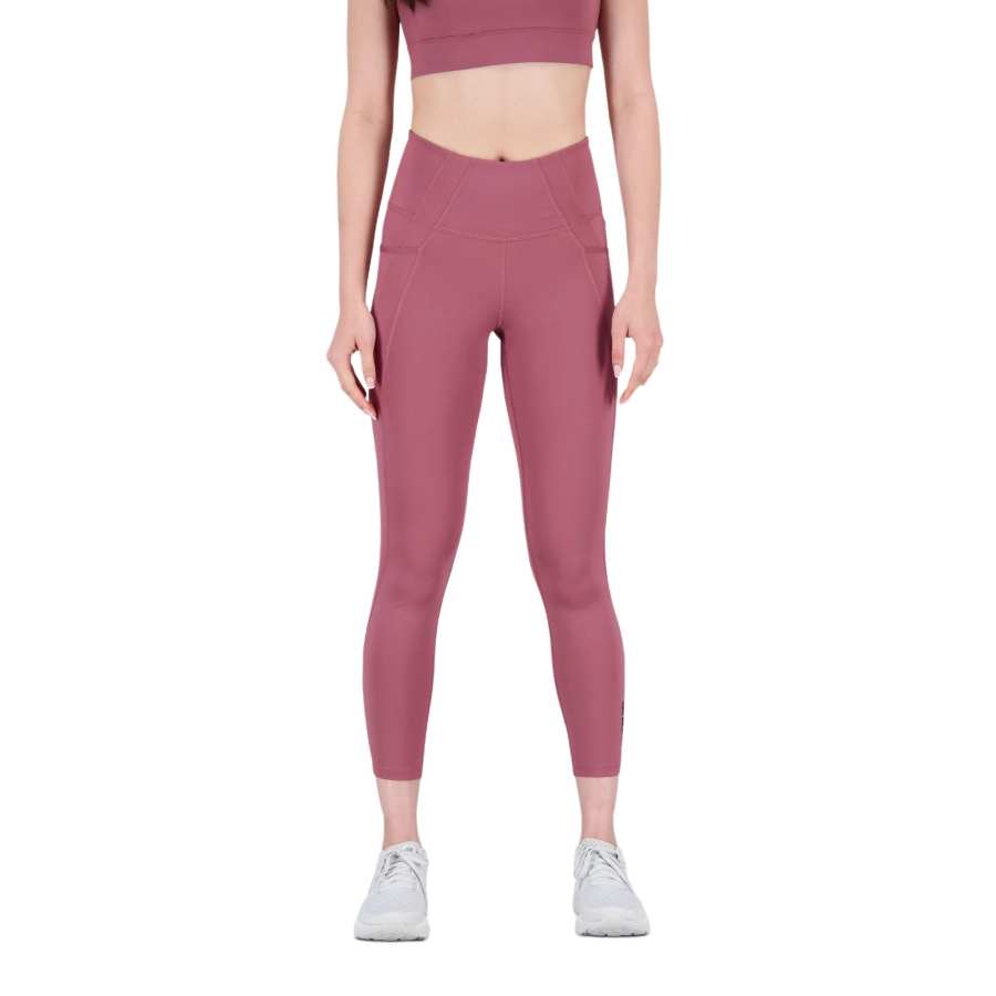 New Balance New Balance Shape Shield Sports Pants Women's Burgundy Moderate