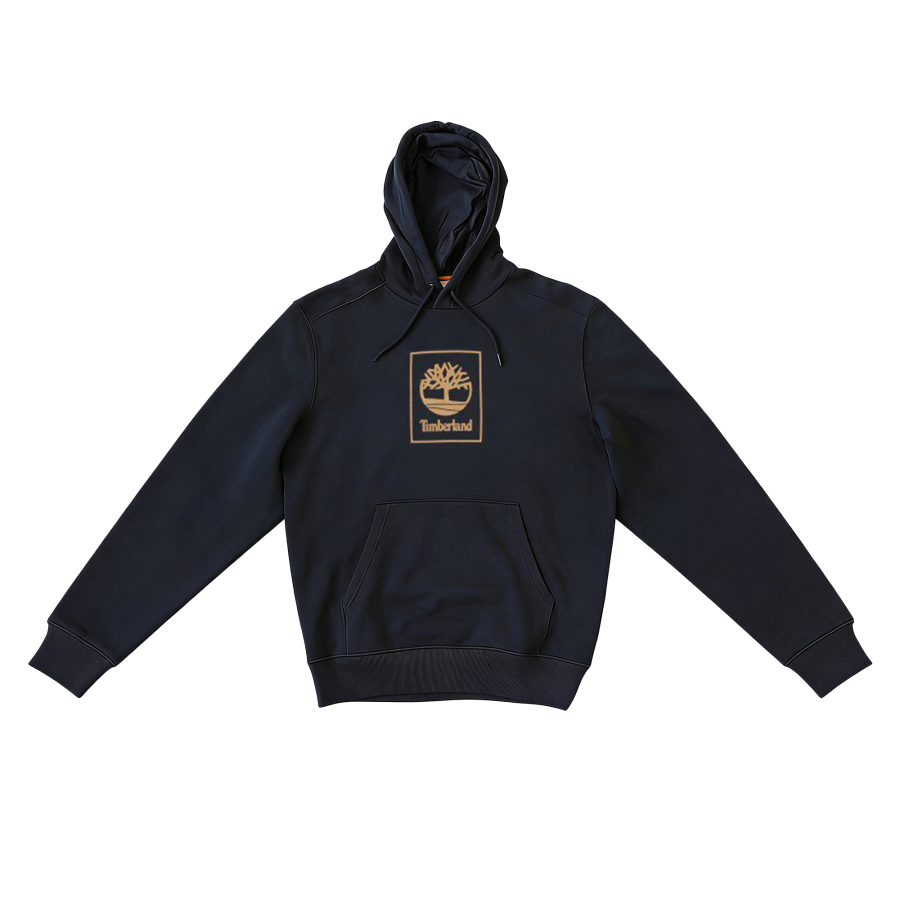 Timberland Sweatshirts Unisex Black Hooded Moderate