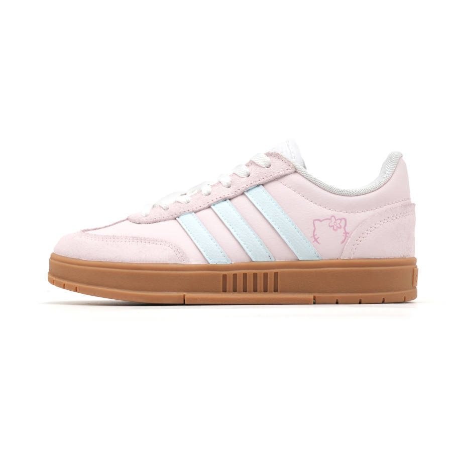 Adidas Adidas Gradas Pink Blue Journal Abrasion Resistant Slip Resistant Low top Skateboard Shoes Unisex Blue Pink