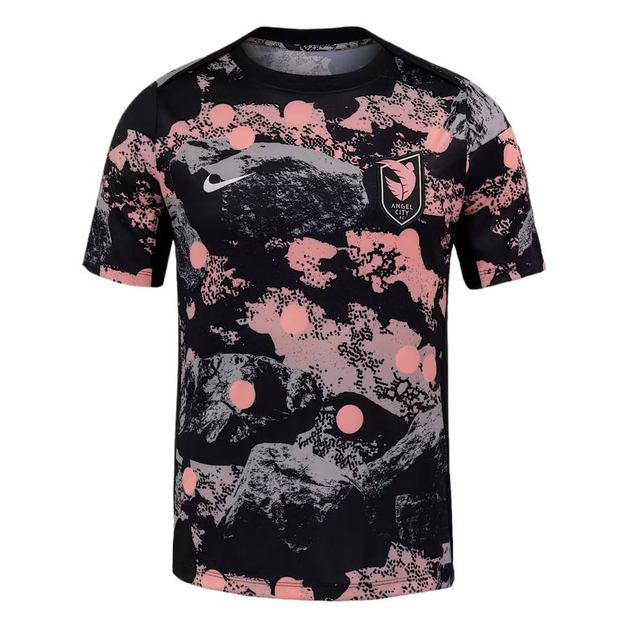 Nike Nike Angel City Fc Men's Nike Nwsl Short-Sleeve Pre-Match Top