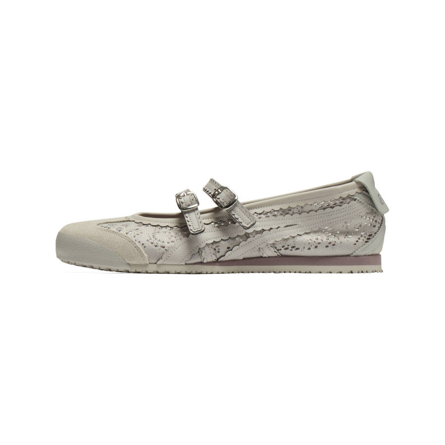 Onitsuka Tiger MEXICO 66 TGRS Mary Jane Shoes Women's Gray