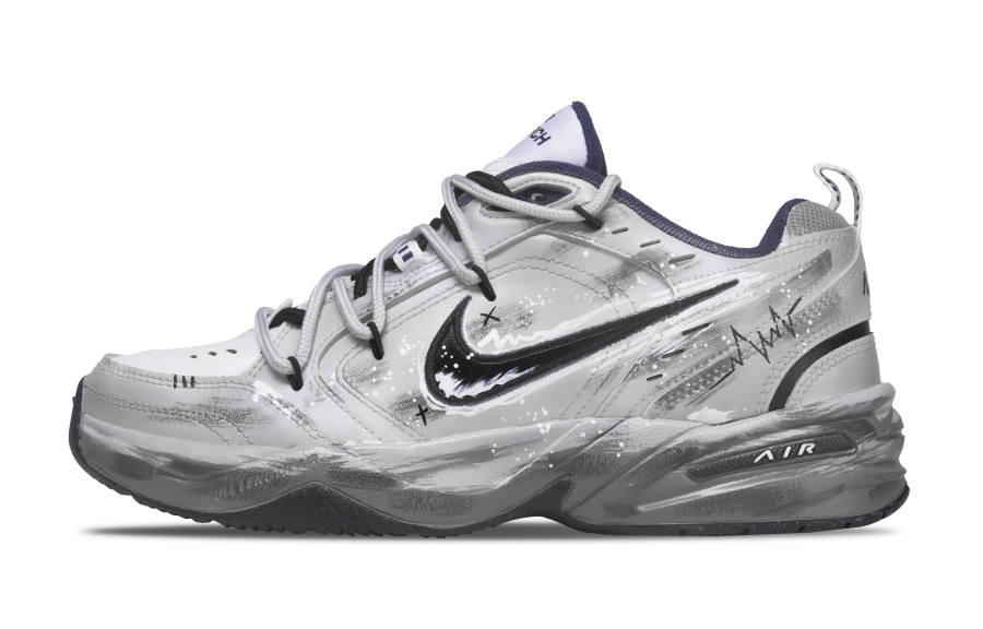 Nike Nike Air Monarch 4 Love In The Year Before, No. 1 Player Cushioning Height Increasing Abrasion Resistant Slip Resistant