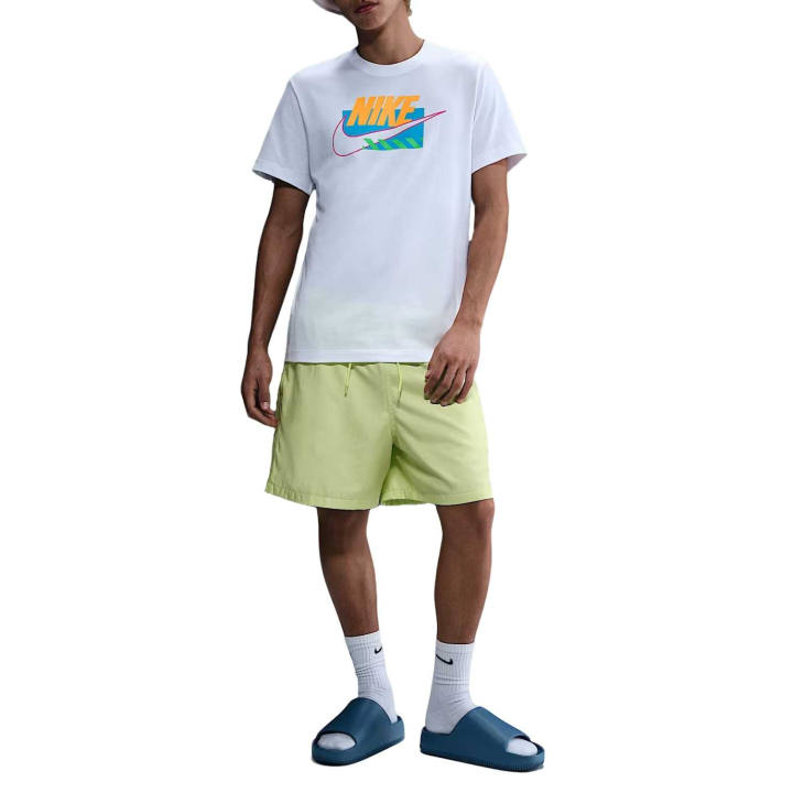Nike Nike T Shirts Men's White Crew Neck Moderate