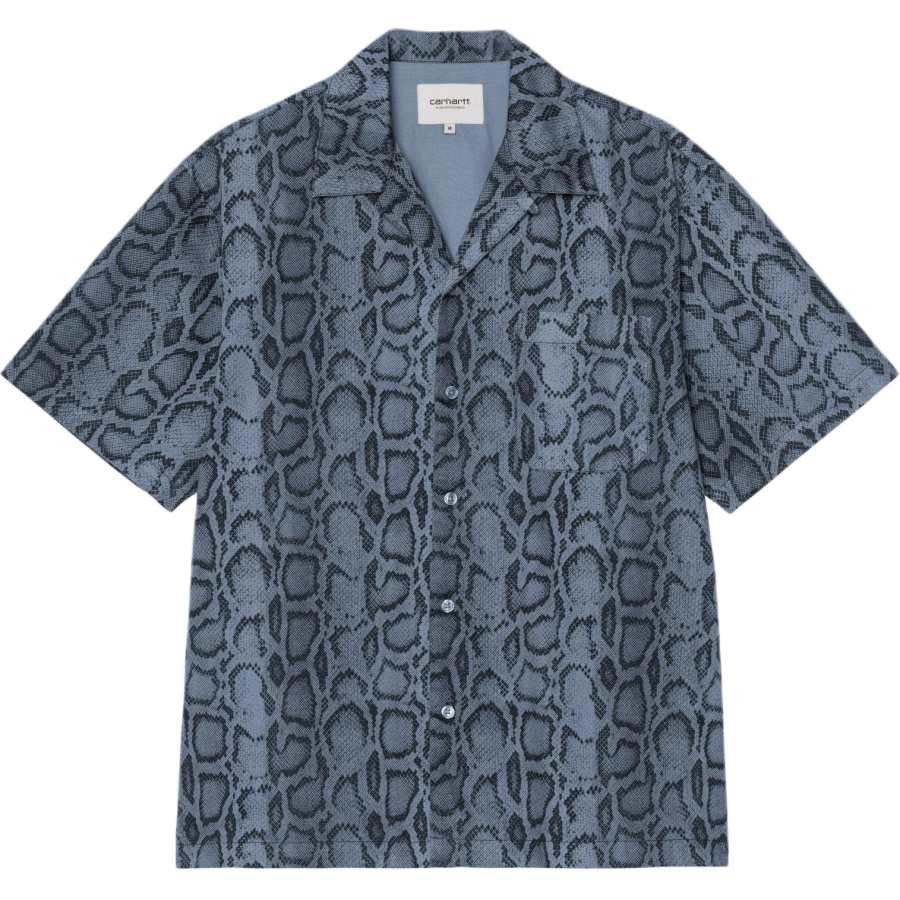 Carhartt WIP SS26 S/S Snake Camo Shirt Men's
