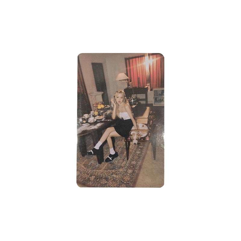 YG ENTERTAINMENT Rose BLACK PINK 2024 Desk Calendar MS Bonus Included Photocards 1 Pc