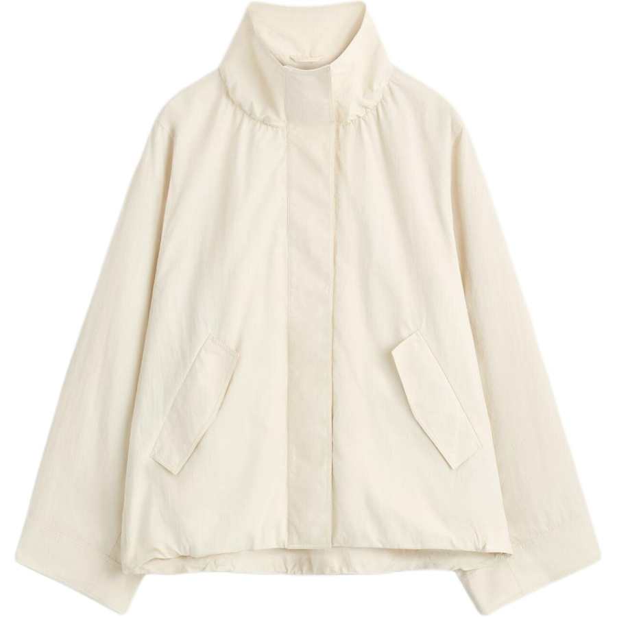 COS COS Jackets Women's Cream White Moderate