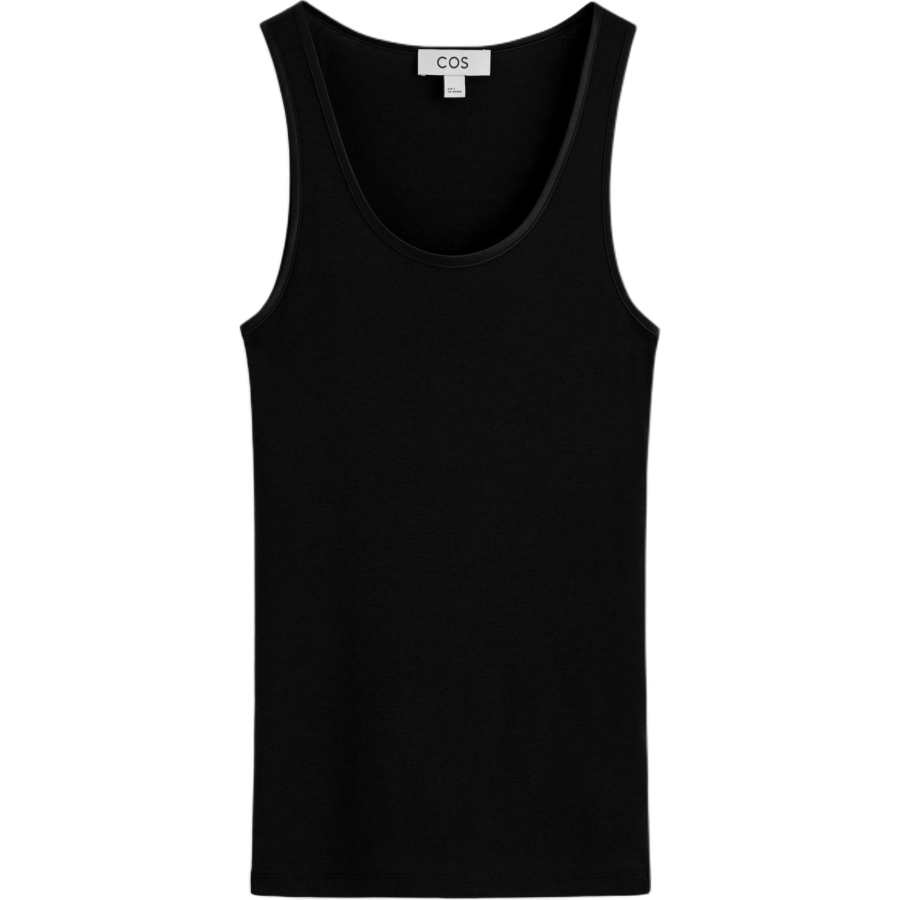 COS Tank Tops Women's Black Other