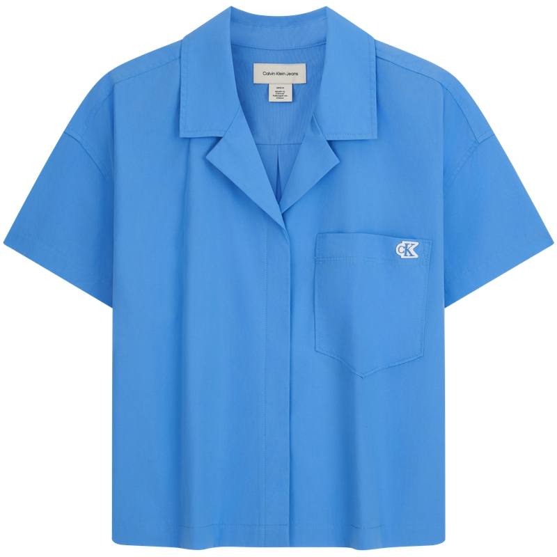 Calvin Klein Shirts Women's Cuban Collar Moderate