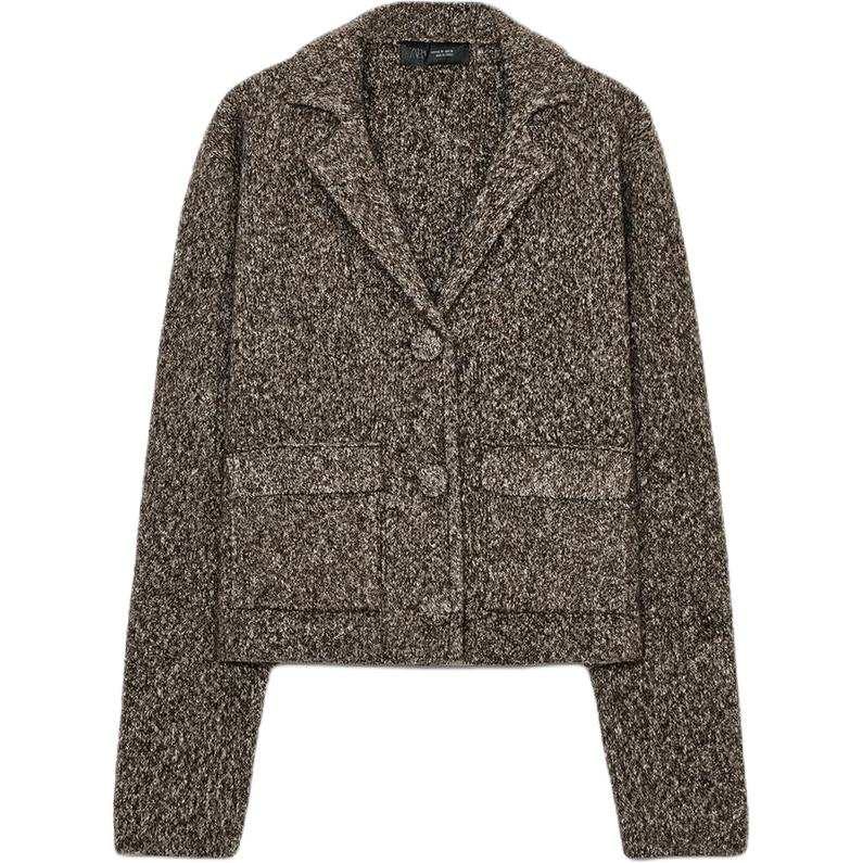 ZARA ZARA Jackets Women's Brown Moderate