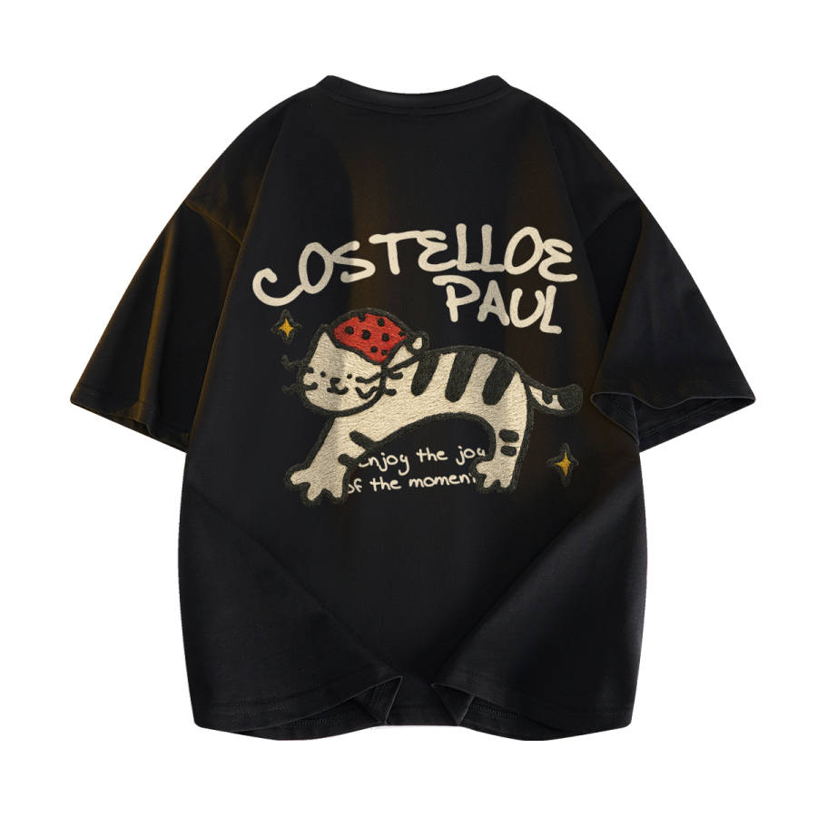 PAUL COSTELLOE Drop Shoulder Sleeve T Shirt Women's